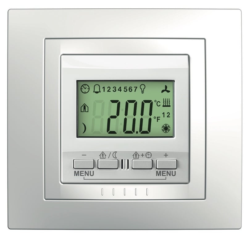 KNX regulátor teploty v místnosti, Unica Top